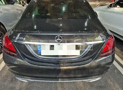 Photo 1 of 14: 2020 Mercedes-Benz C220 d 4Matic, VIN W1KWF1FB6LR572011 — Korean insurance auction