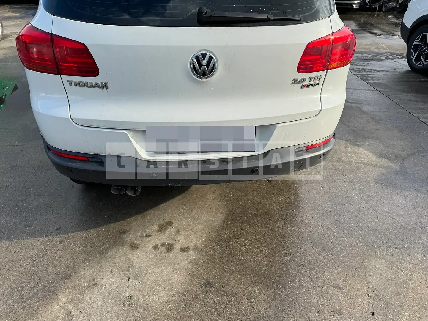 Photo 2 of 9: 2016 Volkswagen Tiguan 2.0 TDI, VIN WVGZZZ5NZGW085052 — Korean insurance auction