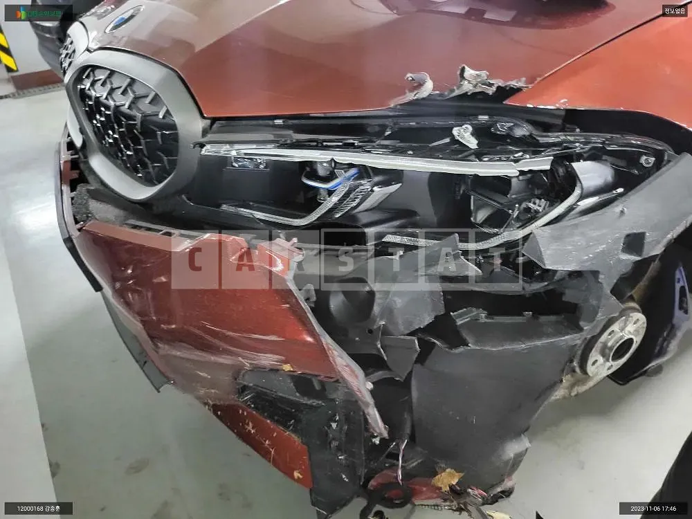 Photo 2 of 21: 2022 BMW 340i, VIN WBA5U7105NFM01577 — Korean insurance auction