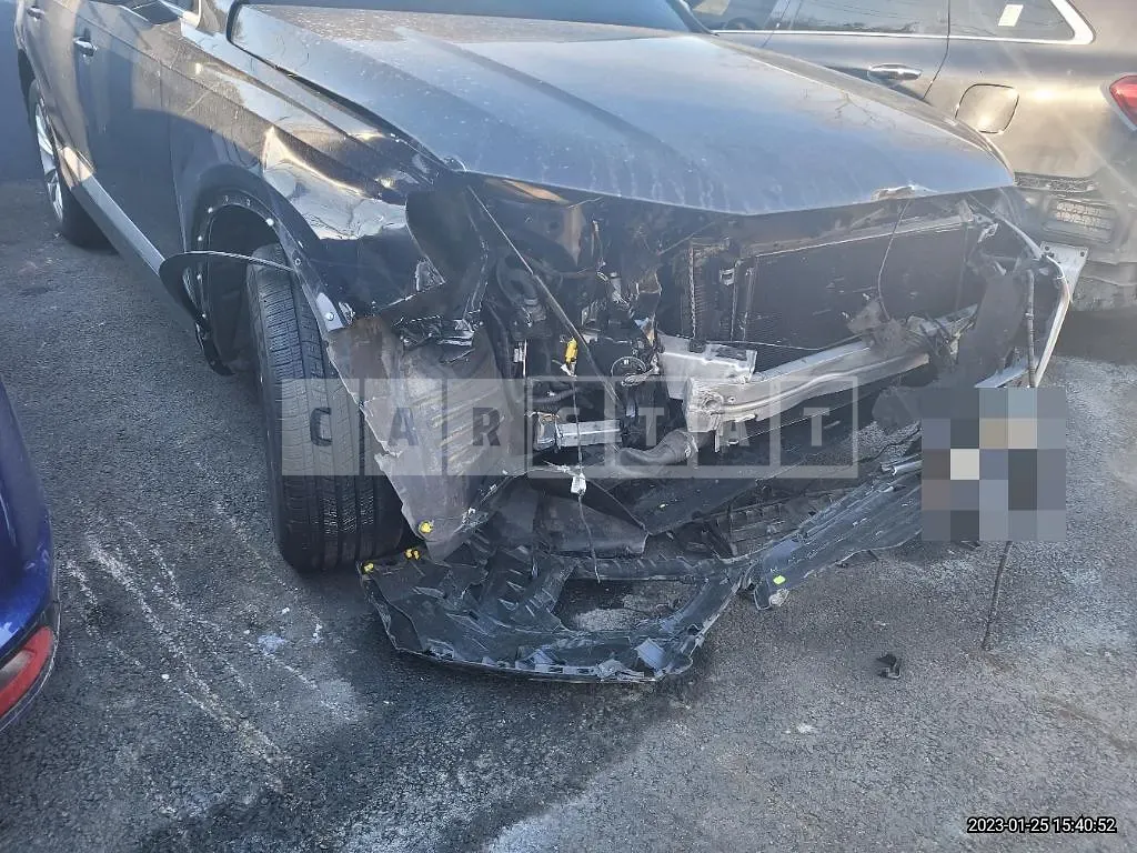 Photo 2 of 7: 2019 Audi Q7 45 TFSI quattro, VIN WAUZZZ4M0KD041980 — Korean insurance auction