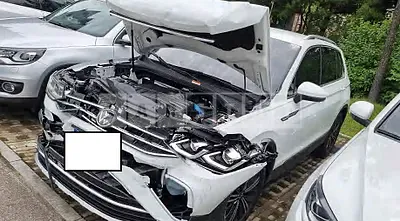 Photo 1 of 13: 2023 Volkswagen Tiguan 2.0 TDI, VIN WVGZZZ5N2PW018427 — Korean insurance auction