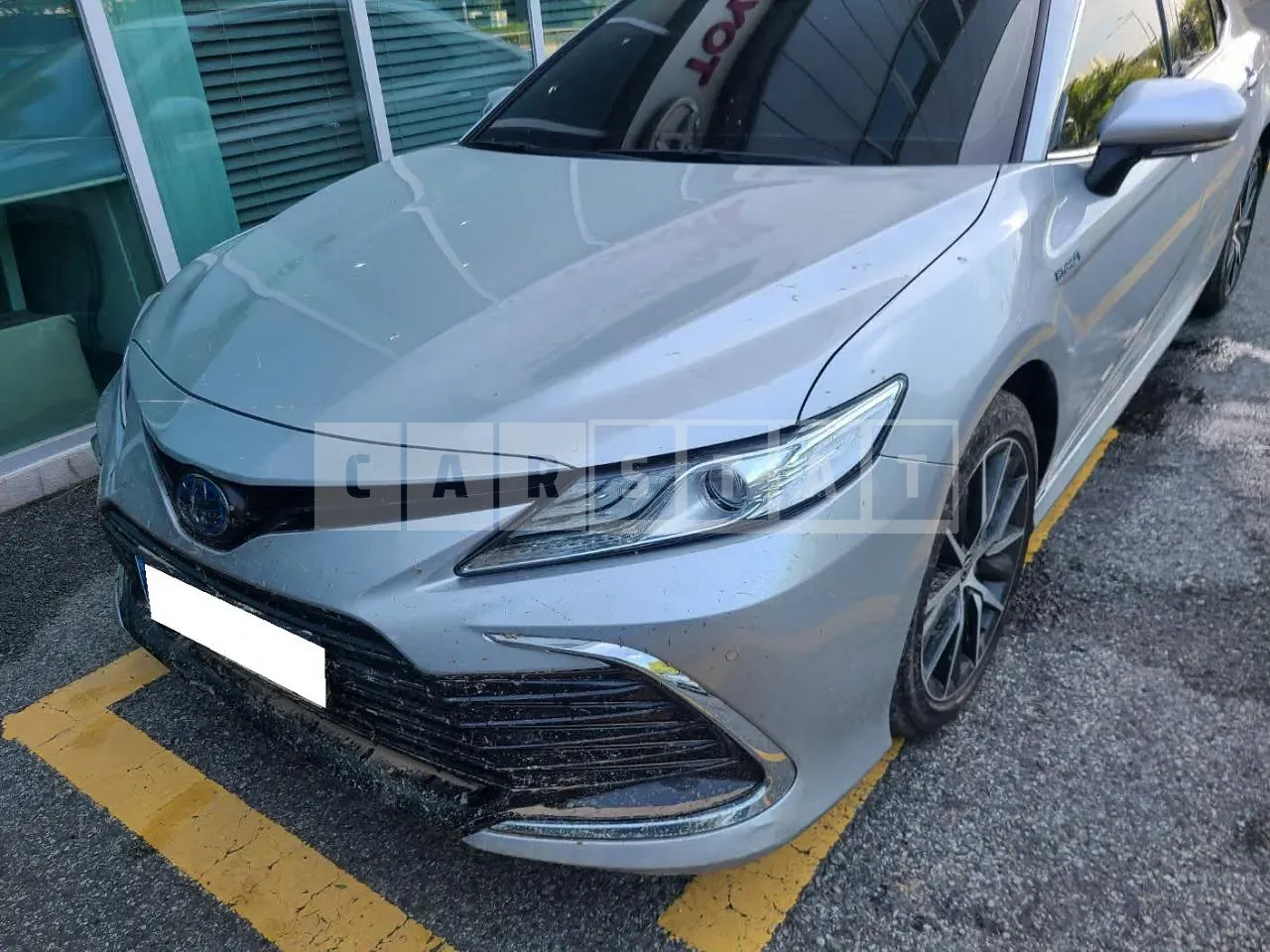 Photo 2 of 8: 2024 Toyota Camry Hybrid, VIN JTNBA1HK2R3044445 — Korean insurance auction