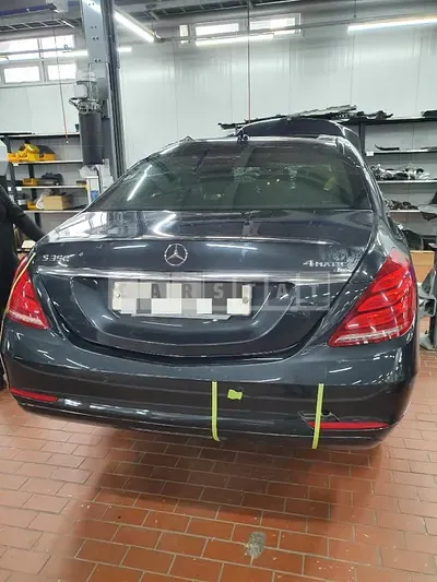 Photo 1 of 12: 2015 Mercedes-Benz S350 d 4Matic — Korean insurance auction