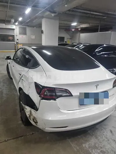 Photo 1 of 14: 2022 Tesla Model 3 Long Range — Korean insurance auction