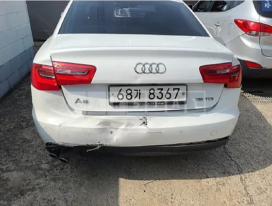 Photo 2 of 7: 2015 Audi A6 35 TDI, VIN WAUZZZ4G5FN046960 — Korean insurance auction