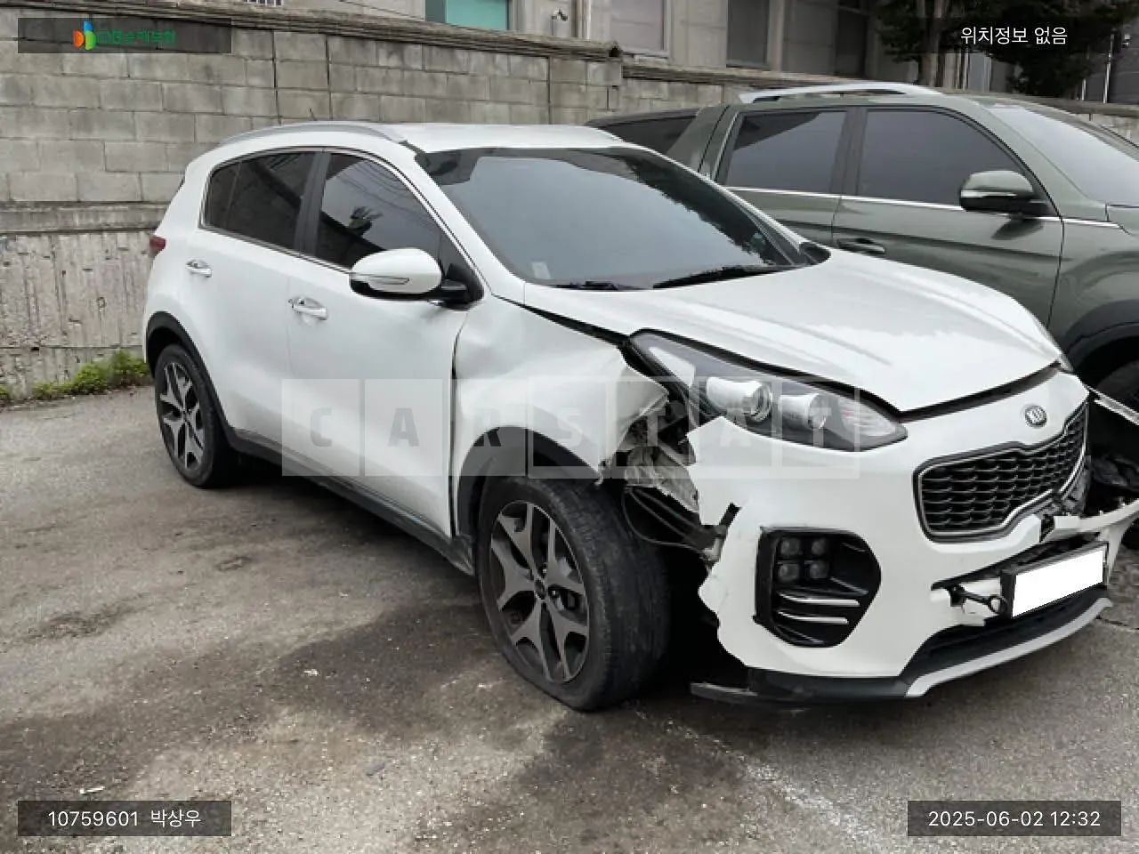 Photo 2 of 12: 2018 Kia Sportage, VIN KNAPN813BJK524553 — Korean insurance auction