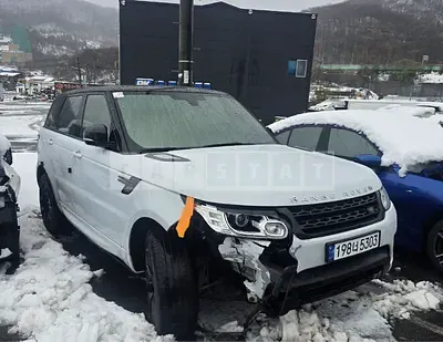 Photo 1 of 9: 2016 Land Rover Range Rover Sports 3.0d — Korean insurance auction