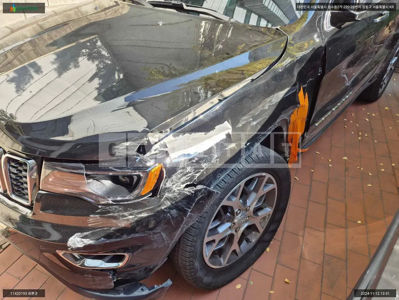 Photo 2 of 11: 2020 Jeep Grand Cherokee, VIN 1C4RJFBG6LC369126 — Korean insurance auction