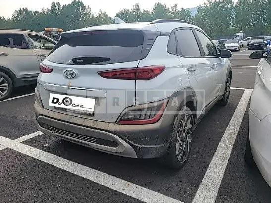 Photo 2 of 9: 2021 Hyundai Kona, VIN KMHK581EGMU051919 — Korean insurance auction