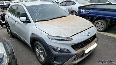 Photo 1 of 11: 2021 Hyundai Kona, VIN KMHK3813GMU699266 — Korean insurance auction