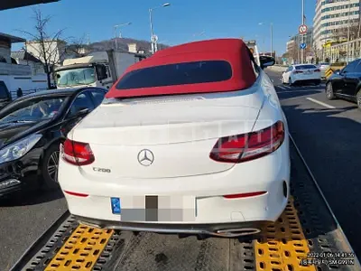 Photo 1 of 31: 2021 Mercedes-Benz C200 Cabriolet, VIN W1KWK8ABXMG081711 — Korean insurance auction