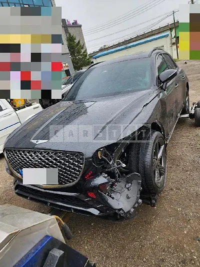 Photo 1 of 25: 2022 Genesis GV70 2.5T — Korean insurance auction