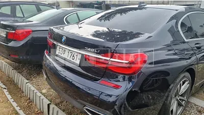 Photo 1 of 21: 2017 BMW 740Li xDrive, VIN WBA7E4102HGV21095 — Korean insurance auction