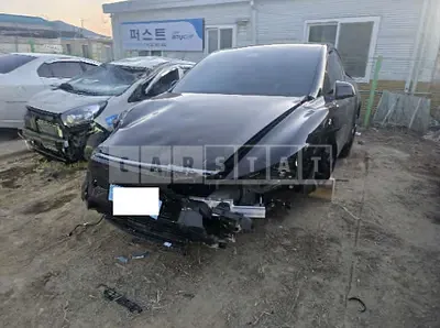Photo 1 of 14: 2025 Tesla Model Y LongRange — Korean insurance auction