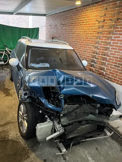 Photo 1 of 7: 2017 MINI Cooper D Countryman 2.0 ALL4, VIN WMWYU1104H3B69038 — Korean insurance auction