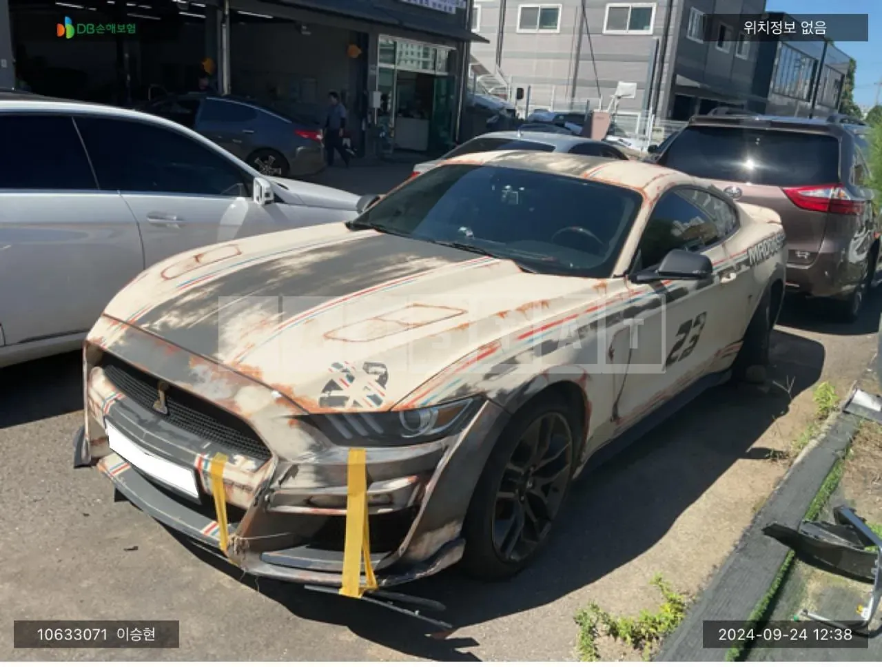 Photo 2 of 19: 2016 Ford Mustang GT 5.0 Coupe, VIN 1FA6P8CF3G5285865 — Korean insurance auction