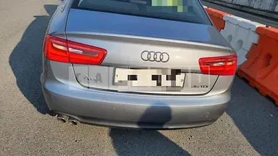 Photo 1 of 24: 2015 Audi A6 35 TDI, VIN WAUZZZ4GXFN040457 — Korean insurance auction
