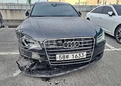 Photo 1 of 14: 2015 Audi A8L 60 TDI quattro, VIN WAUZZZ4H1FN002267 — Korean insurance auction