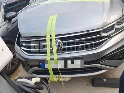 Photo 1 of 38: 2022 Volkswagen Tiguan Allspace, VIN WVGZZZ5NZNM143153 — Korean insurance auction