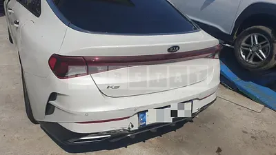 Photo 1 of 3: 2020 Kia K5, VIN KNAG541BBLA008256 — Korean insurance auction