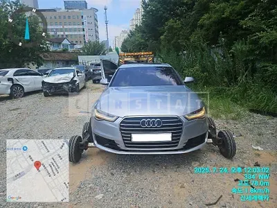 Photo 1 of 12: 2016 Audi A6 35 TDI, VIN WAUZZZ4G0GN076238 — Korean insurance auction