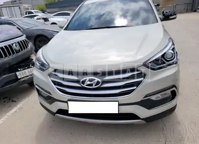 Photo 1 of 50: 2016 Hyundai Santa Fe, VIN KMHSU81UBGU658790 — Korean insurance auction