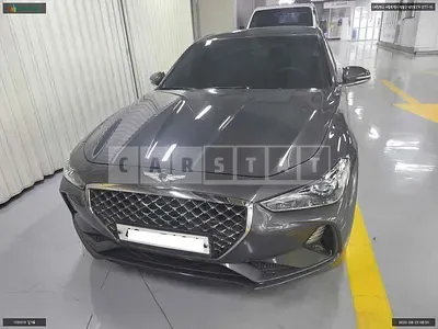 Photo 1 of 12: 2018 Genesis G70, VIN KMTG341ADJU017677 — Korean insurance auction