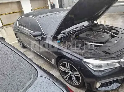 Photo 1 of 24: 2019 BMW 740Li xDrive, VIN WBA7E410XKGV69421 — Korean insurance auction
