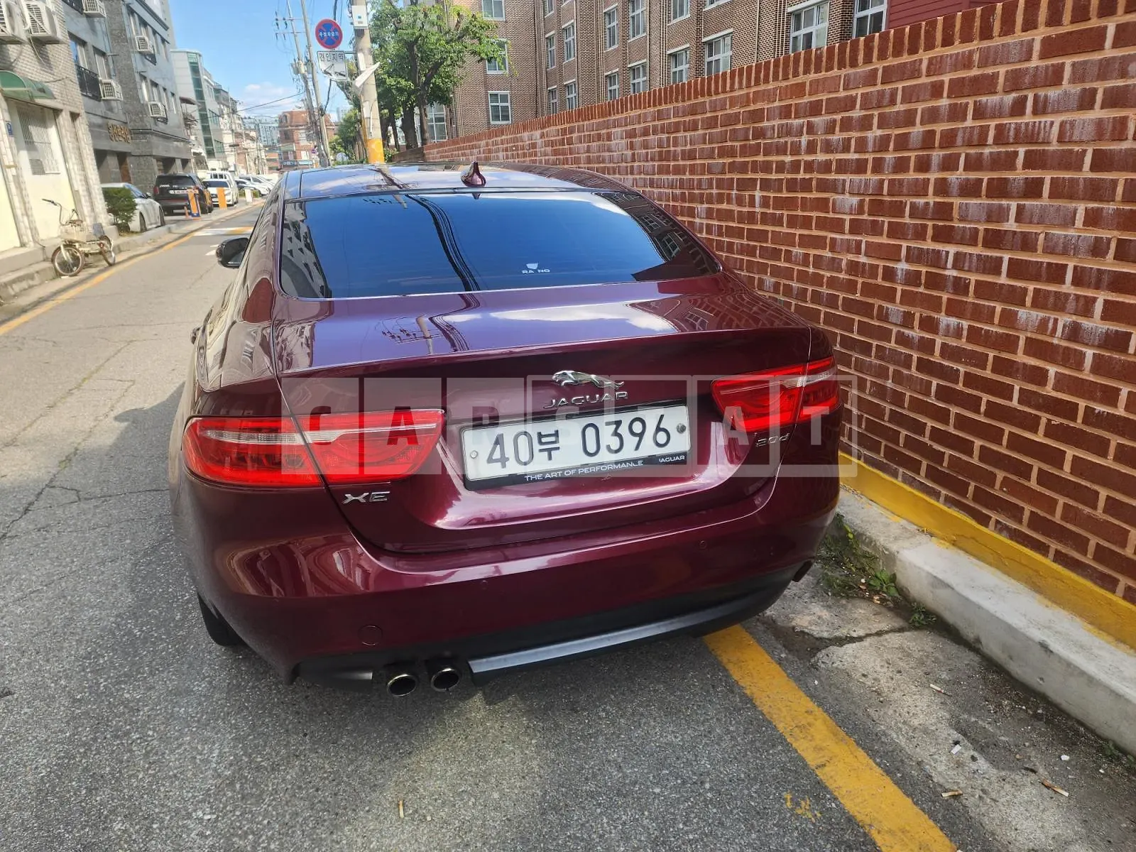 Photo 2 of 6: 2015 Jaguar XE 2.0d, VIN SAJAB4BN6GA921675 — Korean insurance auction