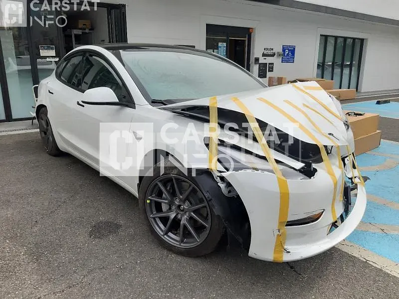 Photo 2 of 20: 2021 Tesla Model 3, VIN 5YJ3E1EB4MF080571 — Korean insurance auction