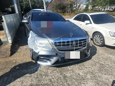 Photo 1 of 8: 2020 Mercedes-Benz S350 d 4Matic, VIN W1KUF2BB8LA583609 — Korean insurance auction