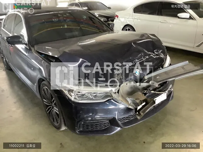 Photo 2 of 7: 2019 BMW 530i M Sport, VIN WBAJD3109KWW46871 — Korean insurance auction