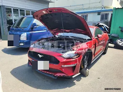 Photo 1 of 17: 2020 Ford Mustang 2.3 Coupe, VIN 1FA6P8TH4L5132570 — Korean insurance auction