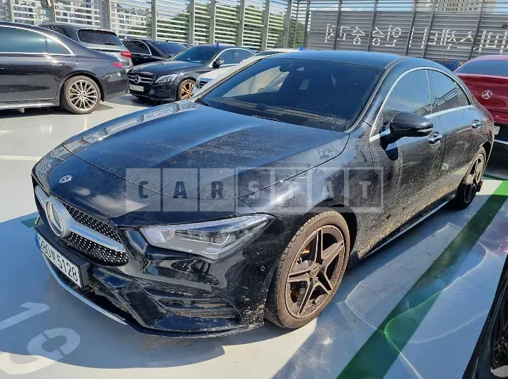 Photo 2 of 19: 2021 Mercedes-Benz CLA250 4Matic, VIN W1K5J4HB8MN160318 — Korean insurance auction