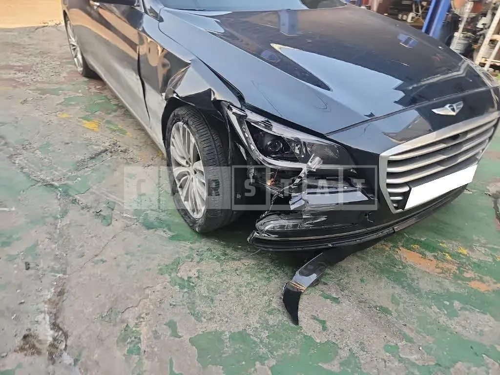 Photo 2 of 20: 2016 Hyundai Genesis, VIN KMHGM41DDGU176980 — Korean insurance auction