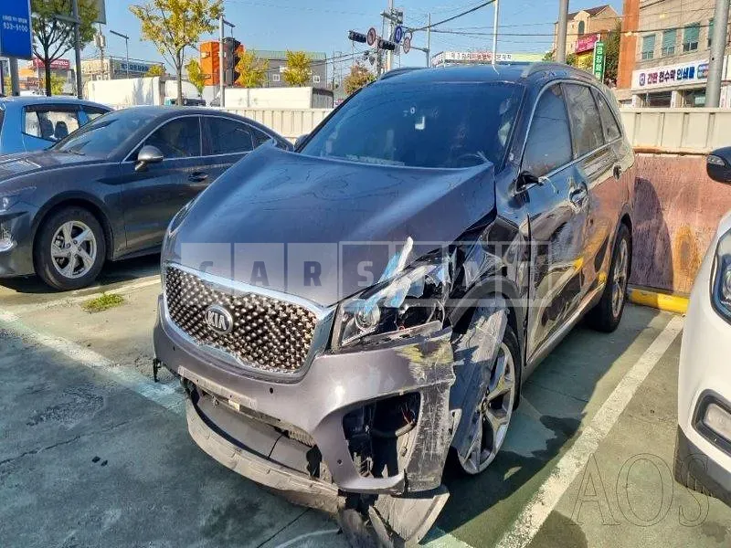 Photo 2 of 20: 2015 Kia Sorento 2.0, VIN KNAPH81ABFA034021 — Korean insurance auction