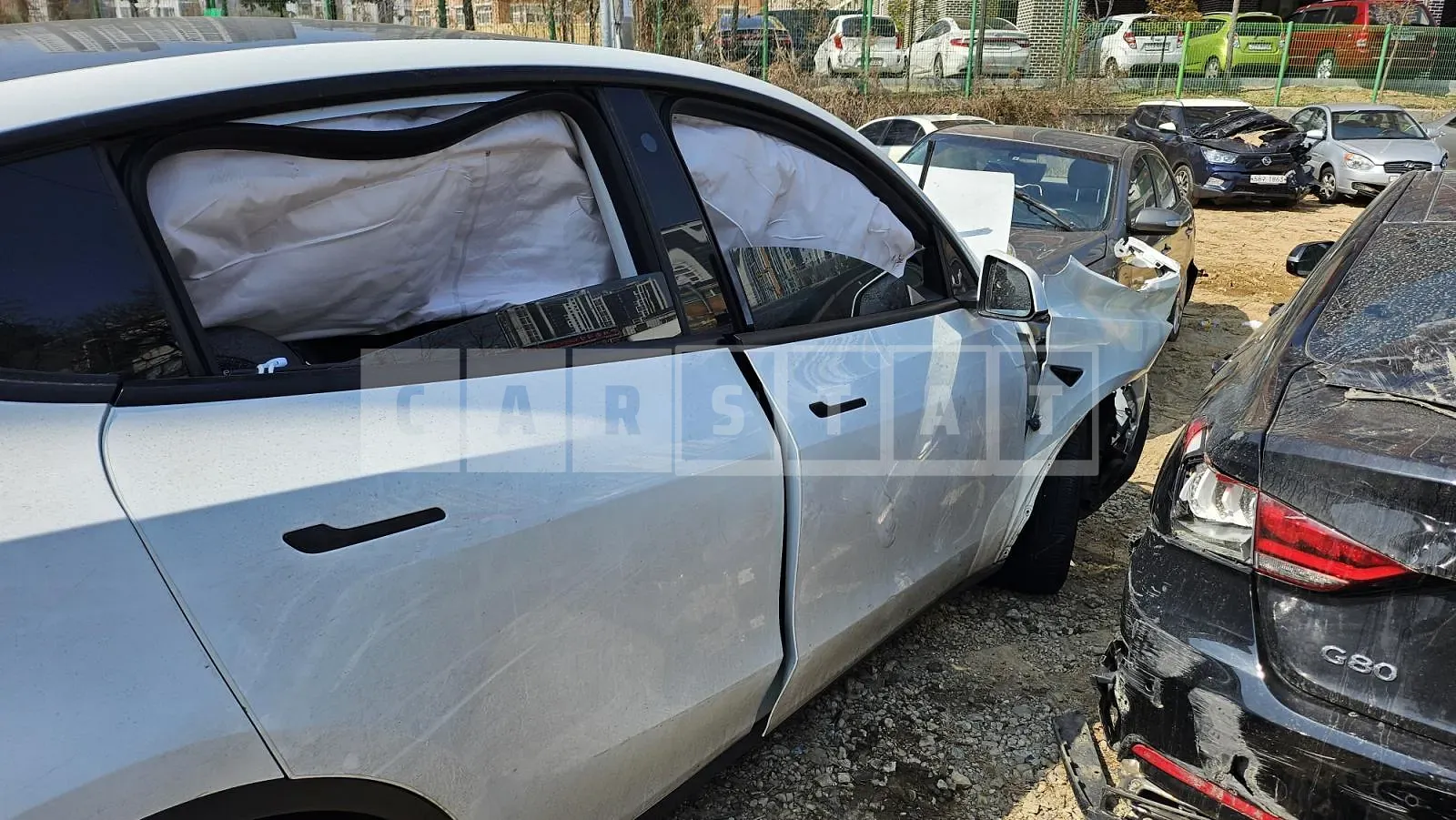 Photo 2 of 6: 2021 Tesla Model Y AWD Long Range — Korean insurance auction