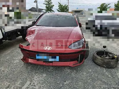 Photo 1 of 36: 2023 Hyundai IONIQ 6 Long Range AWD — Korean insurance auction
