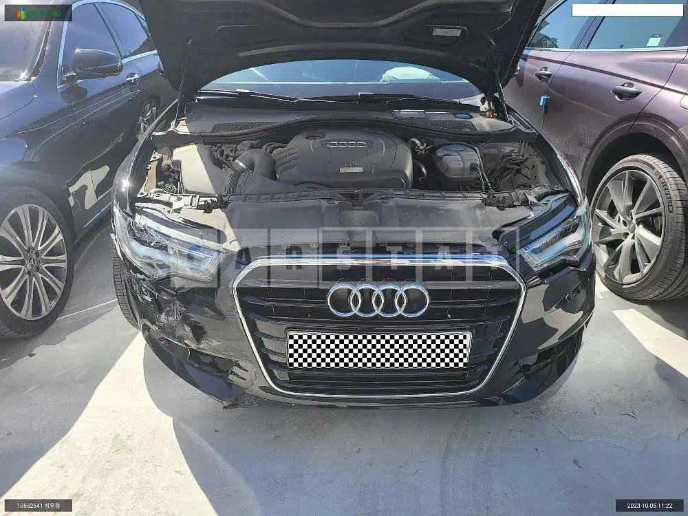 Photo 2 of 10: 2014 Audi A6 35 TDI, VIN WAUZZZ4G9FN007529 — Korean insurance auction