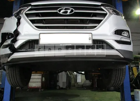 Photo 2 of 33: 2017 Hyundai Tucson, VIN KMHJ381ABHU283449 — Korean insurance auction