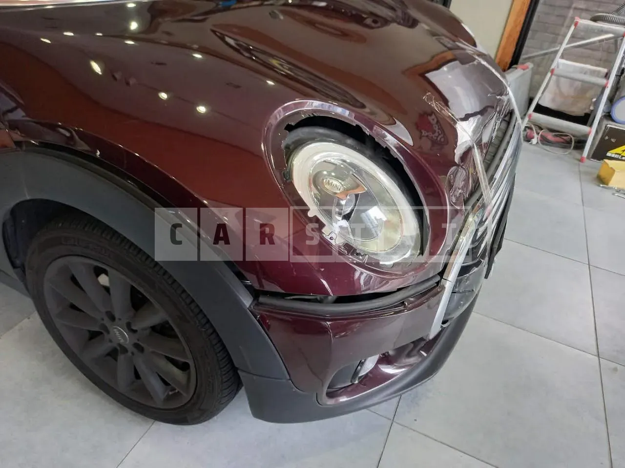 Photo 2 of 17: 2017 MINI Cooper D Clubman, VIN WMWLR9102J2E70672 — Korean insurance auction