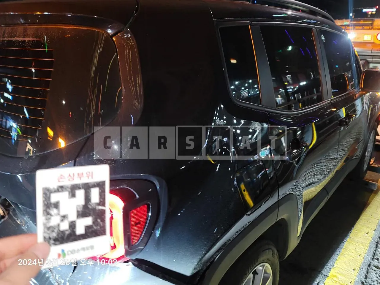 Photo 2 of 12: 2021 Jeep Zip Renegade 2.4 FWD, VIN 1C4NJCDB0MPN27405 — Korean insurance auction