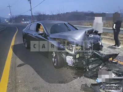 Photo 1 of 5: 2022 Kia K5 2.0 (Hybrid), VIN KNAG541JBNA025914 — Korean insurance auction