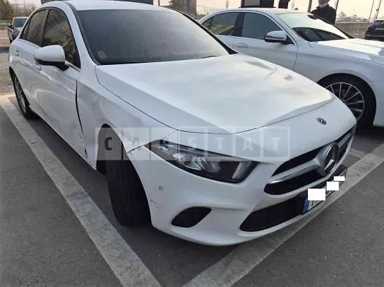 Photo 2 of 6: 2020 Mercedes-Benz A220 Sedan, VIN W1K3G4EB0LJ244486 — Korean insurance auction