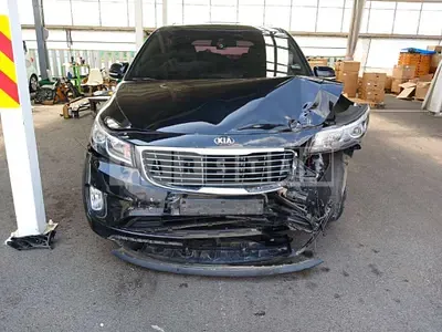 Photo 1 of 18: 2016 Kia Carnival, VIN KNHMF37ABGS232496 — Korean insurance auction