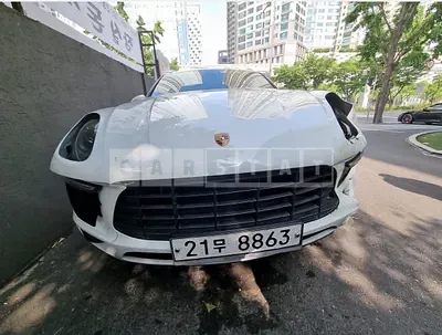 Photo 1 of 11: 2017 Porsche Macan S, VIN WP1AD2956HLB70777 — Korean insurance auction