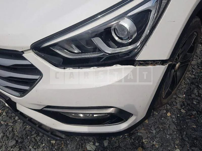 Photo 2 of 35: 2015 Hyundai Santa Fe, VIN KMHSW81UDGU600286 — Korean insurance auction