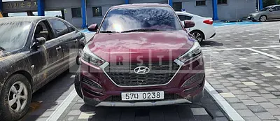 Photo 1 of 9: 2017 Hyundai Tucson, VIN KMHJ2815GHU324893 — Korean insurance auction