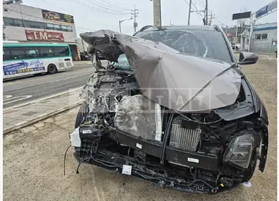 Photo 1 of 24: 2023 Hyundai Tucson — Korean insurance auction