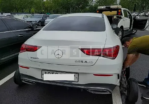 Photo 2 of 8: 2020 Mercedes-Benz CLA250 4Matic, VIN W1K5J4HB3LN125930 — Korean insurance auction